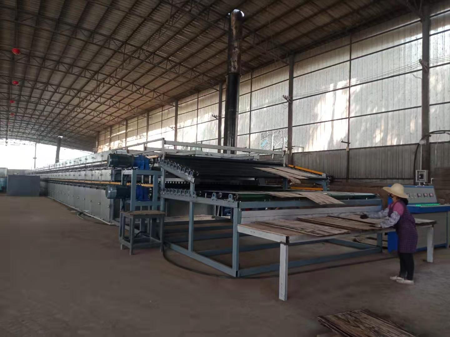 производство сушки шпона