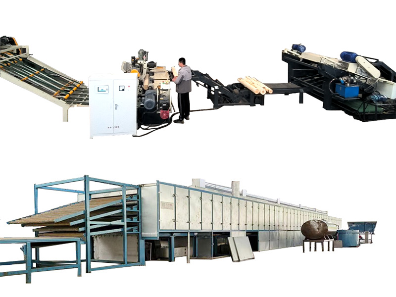 បន្ទាត់ផលិតកម្ម veneer កម្រិតខ្ពស់ Advanced Veneer Production Line