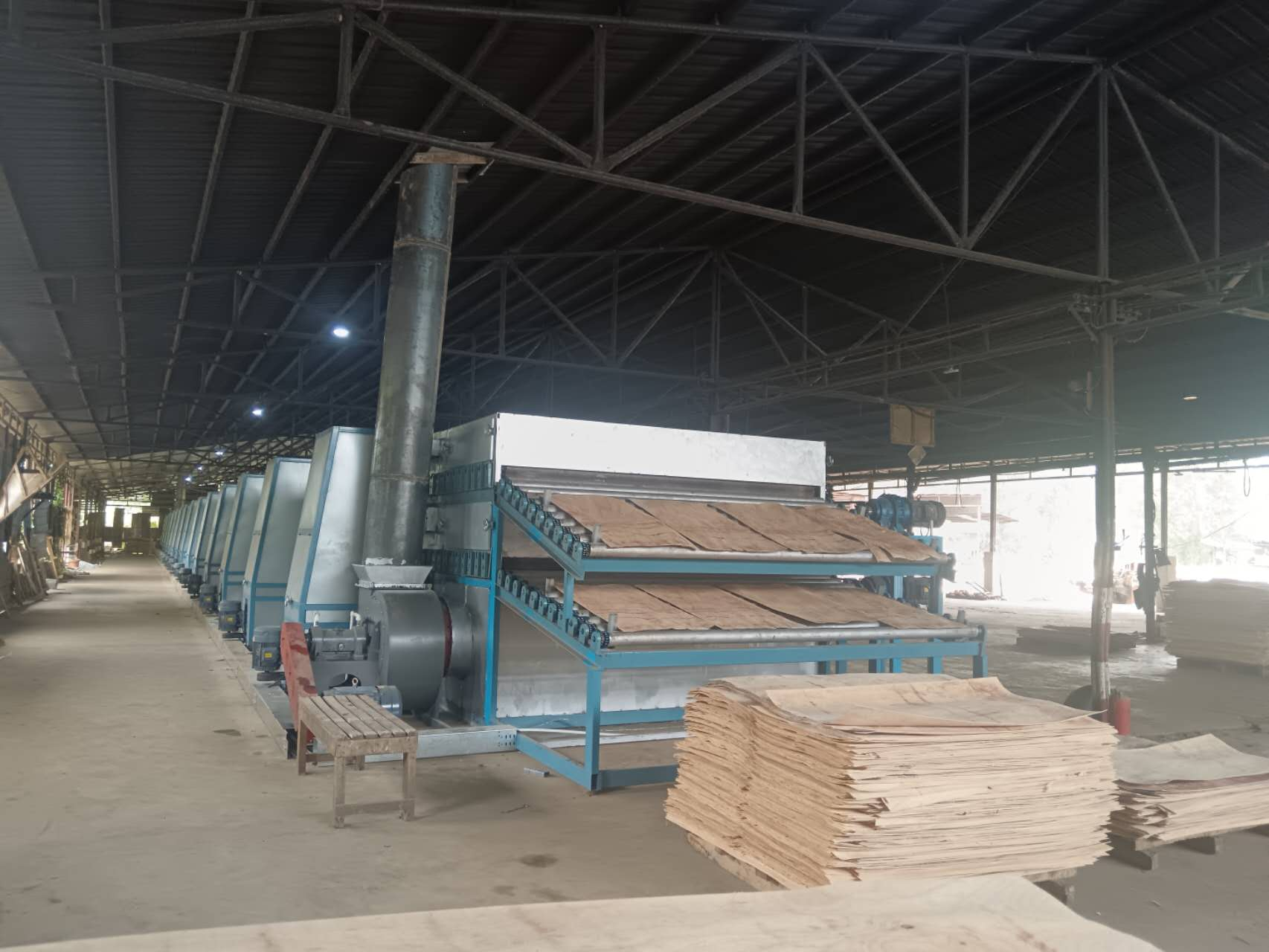 máy sấy kiểu con lăn