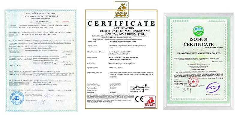 Our Certificate Our Certificate