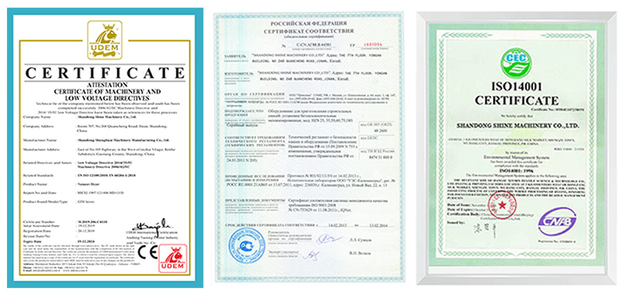 Our Certificate Our Certificate