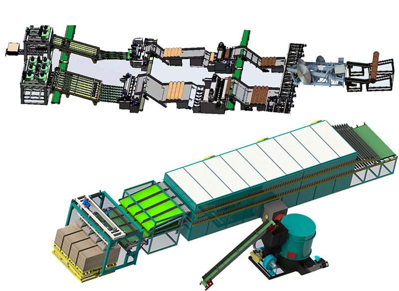 Dây chuyền sản xuất ván lạng Veneer Production Line