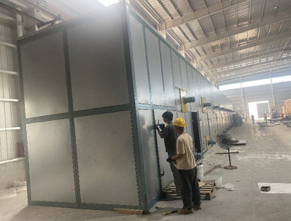 Vertikaler Furniertrockner