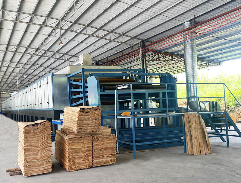 خشک کردن ونیر Veneer Drying
