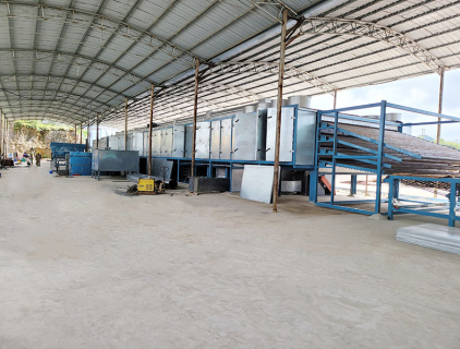 Máquina secadora de chapa