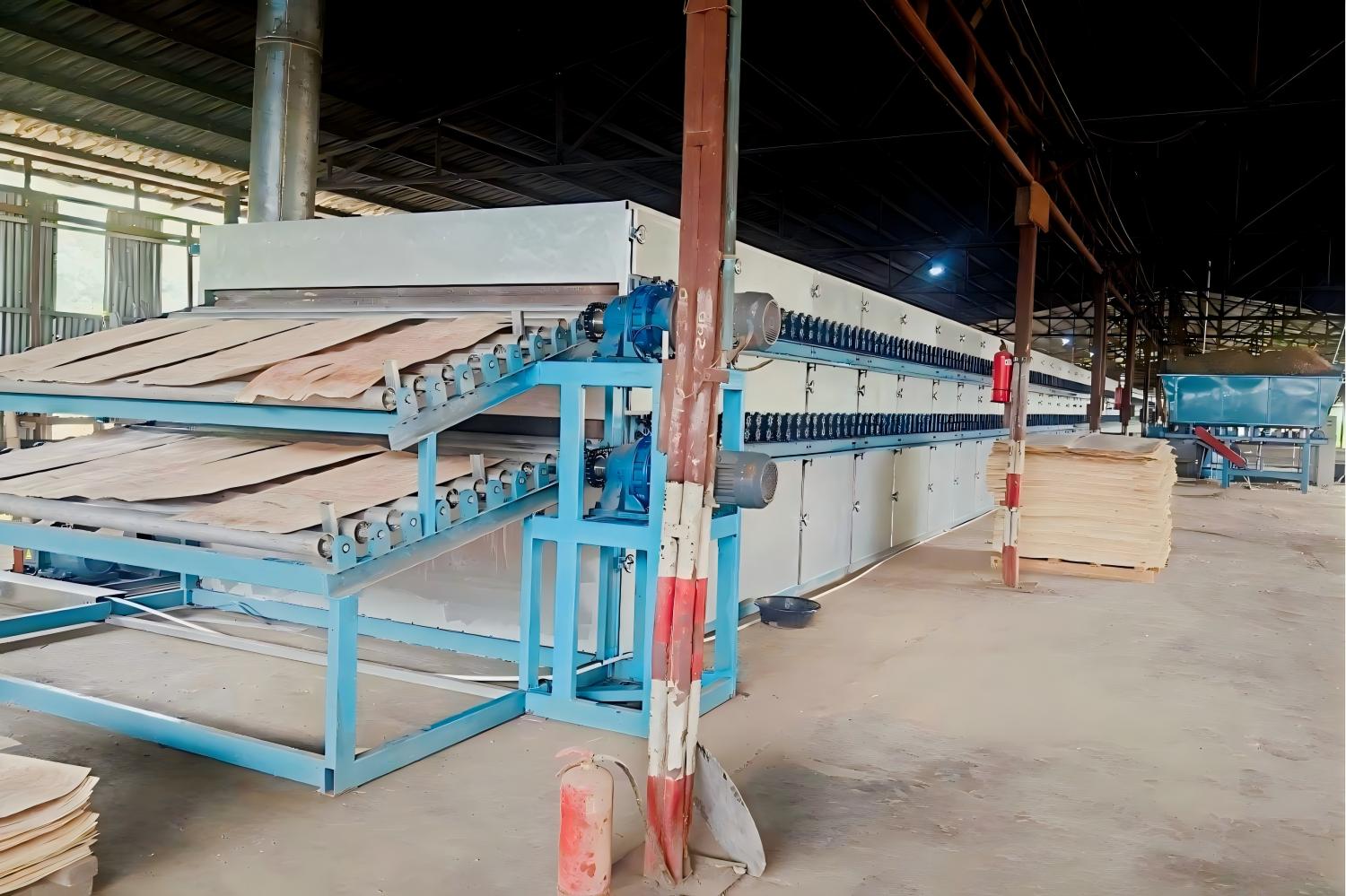 Máy sấy con lăn 2 tầng Máy sấy con lăn 2 tầng