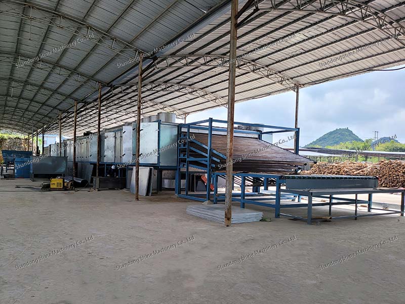 خشک کن روکش veneer dryer