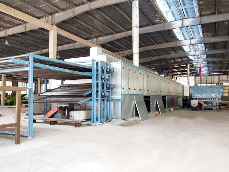roller veneer dryer
