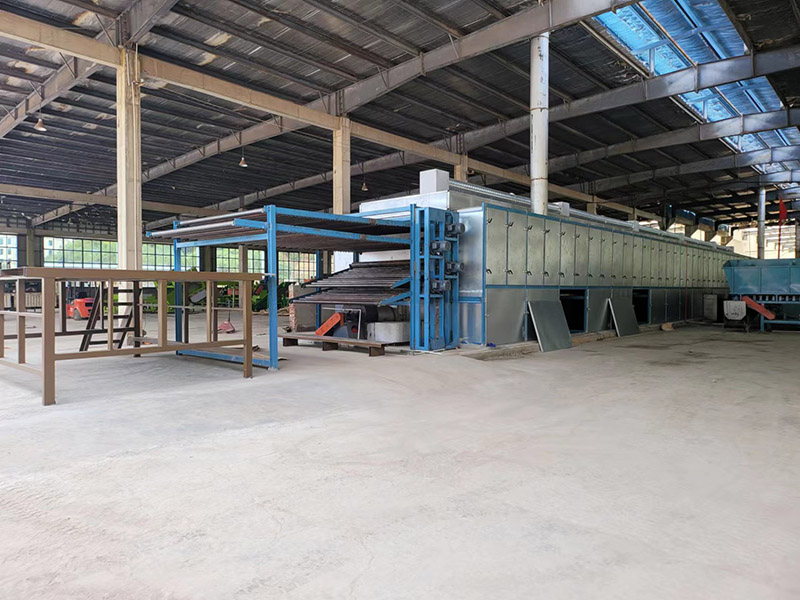 caso de cliente de secador de chapa veneer dryer customer case