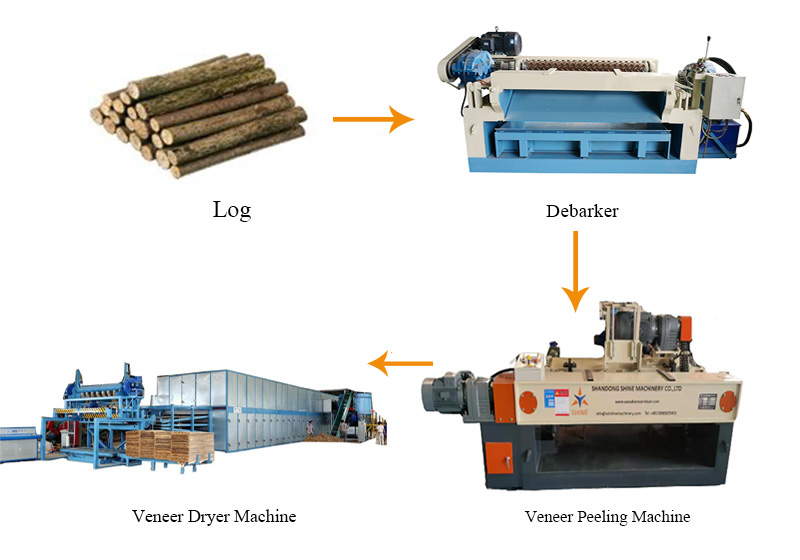 Dây chuyền sản xuất ván lạng Veneer Production Line