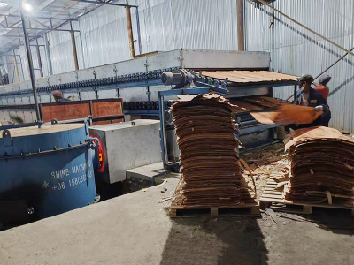 건조기용 목재 베니어